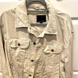 Banana Republic men’s off white corduroy jacket size L